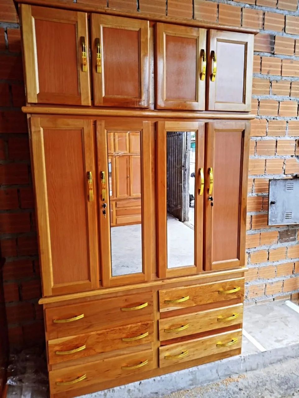 Guarda roupa de madeira promoção entrega grátis! - Foto 4