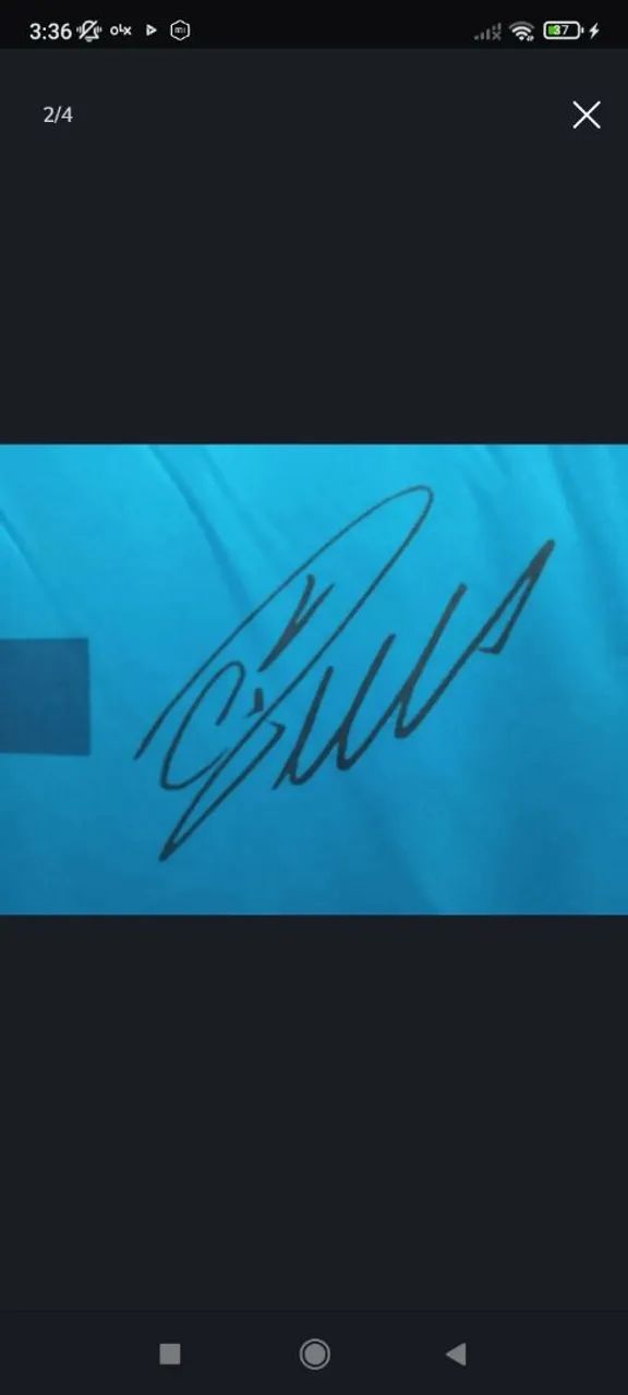 Camisa Real Madrid 17 / 18 #7 Ronaldo Gol Supercopa Espanha Autografada Certificada - Foto 3