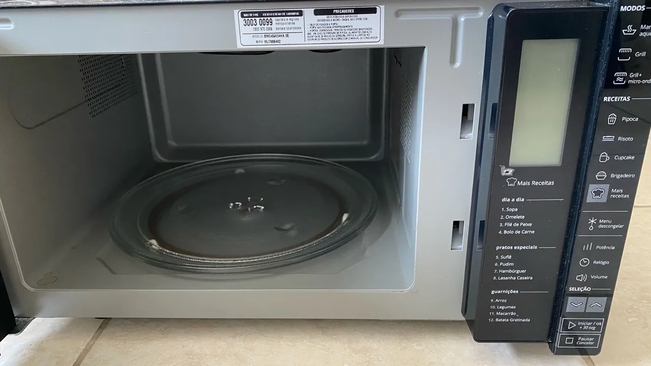 Microondas Brastemp