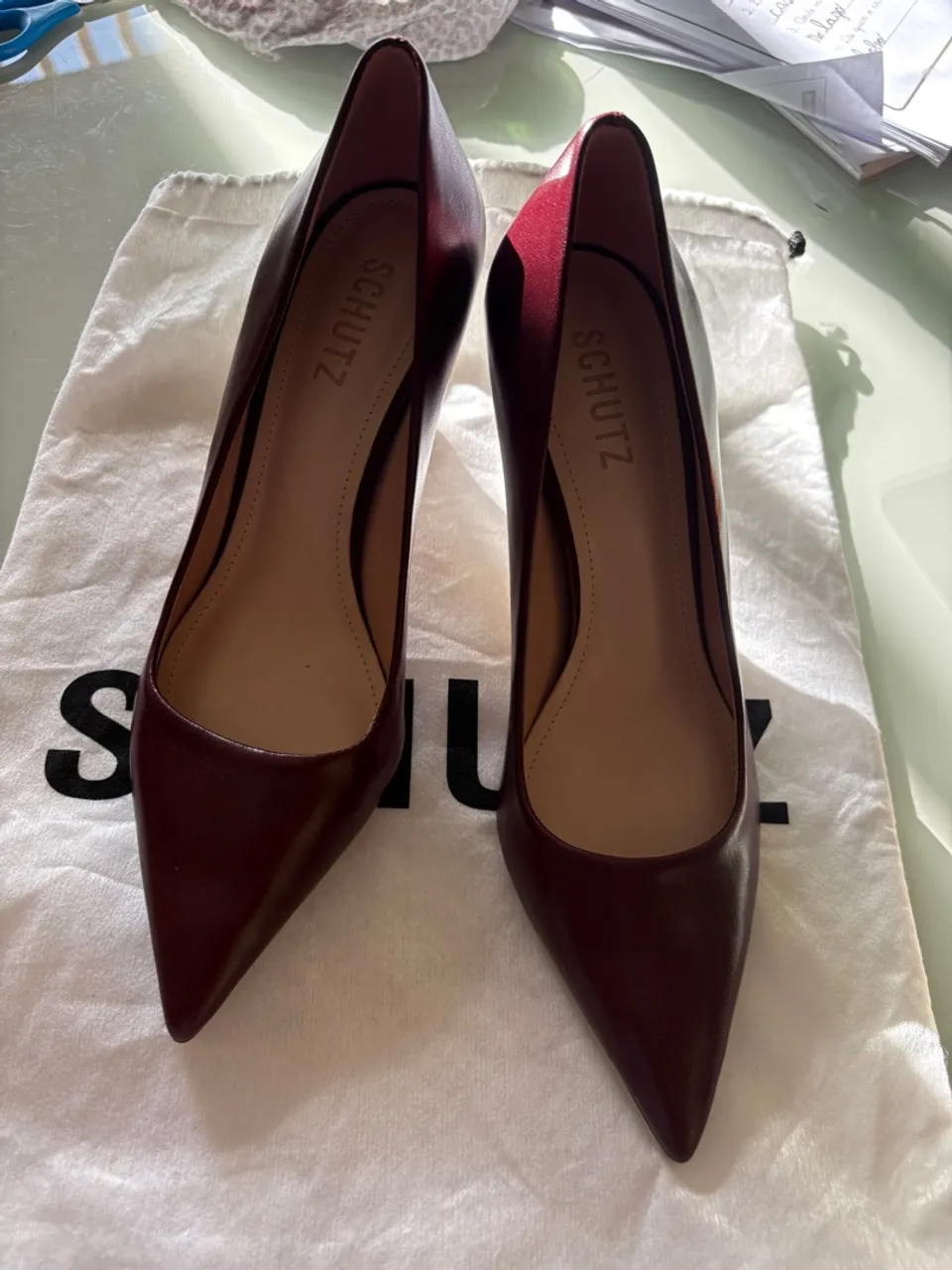 Scarpin Schutz Bordo