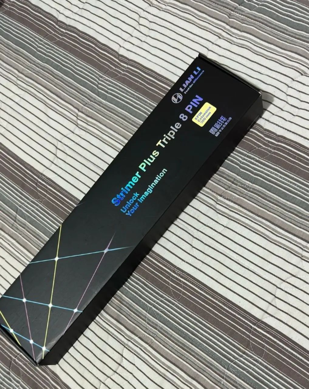 Cabo Extensor Lian Li Strimer Plus V2 Triple ARGB 8 Pinos USADO