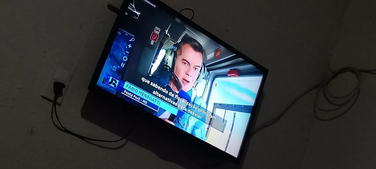 Tv 32 polegadas não e smart