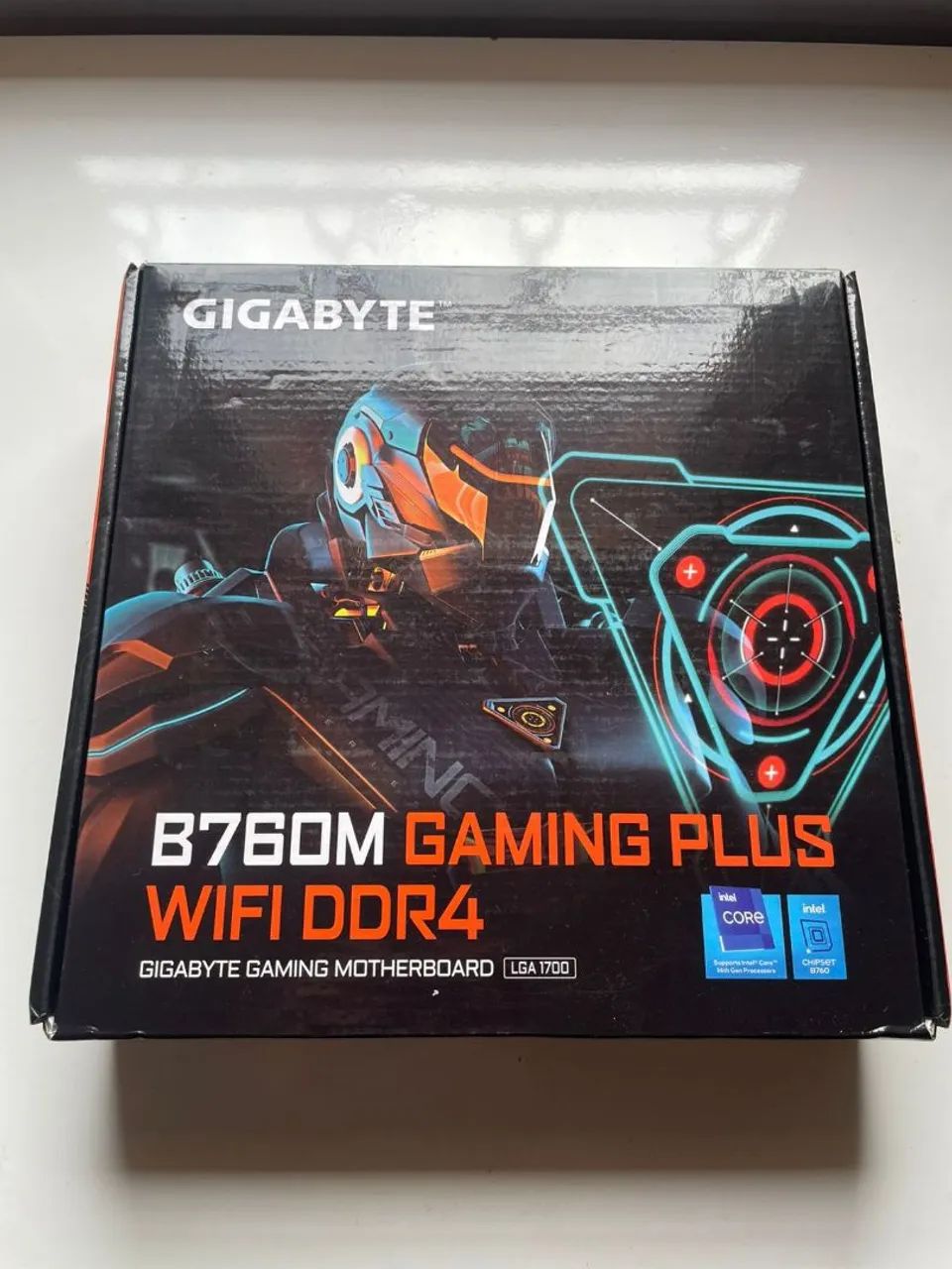 Placa-mãe Gigabyte B760M GAMING PLUS WIFI DDR4 LGA 1700