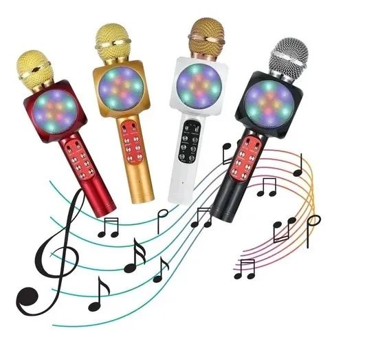 Microfone Sem Fio Bluetooth Karaoke Top - Foto 3
