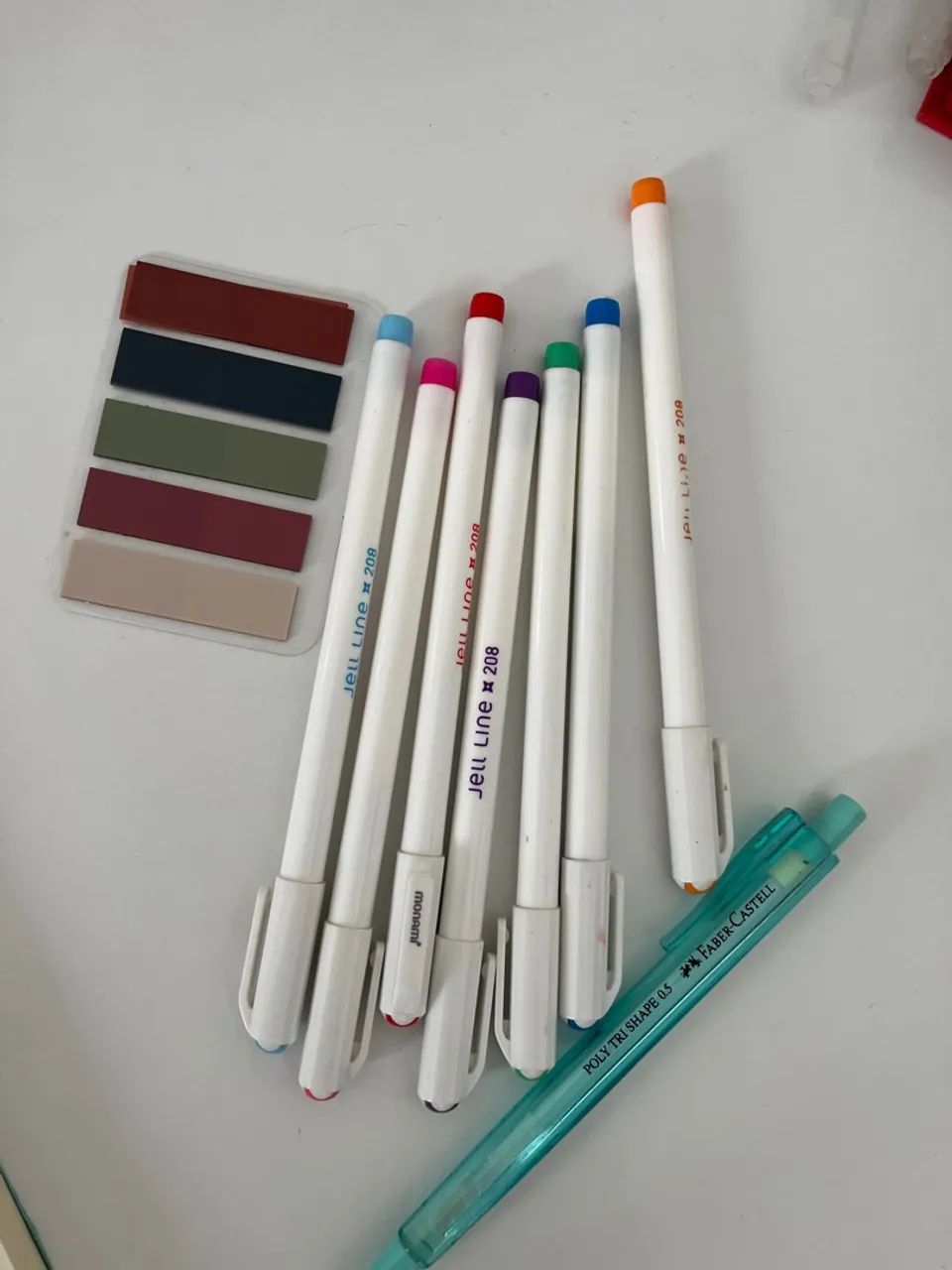 Canetas coloridas para destacar seus textos
