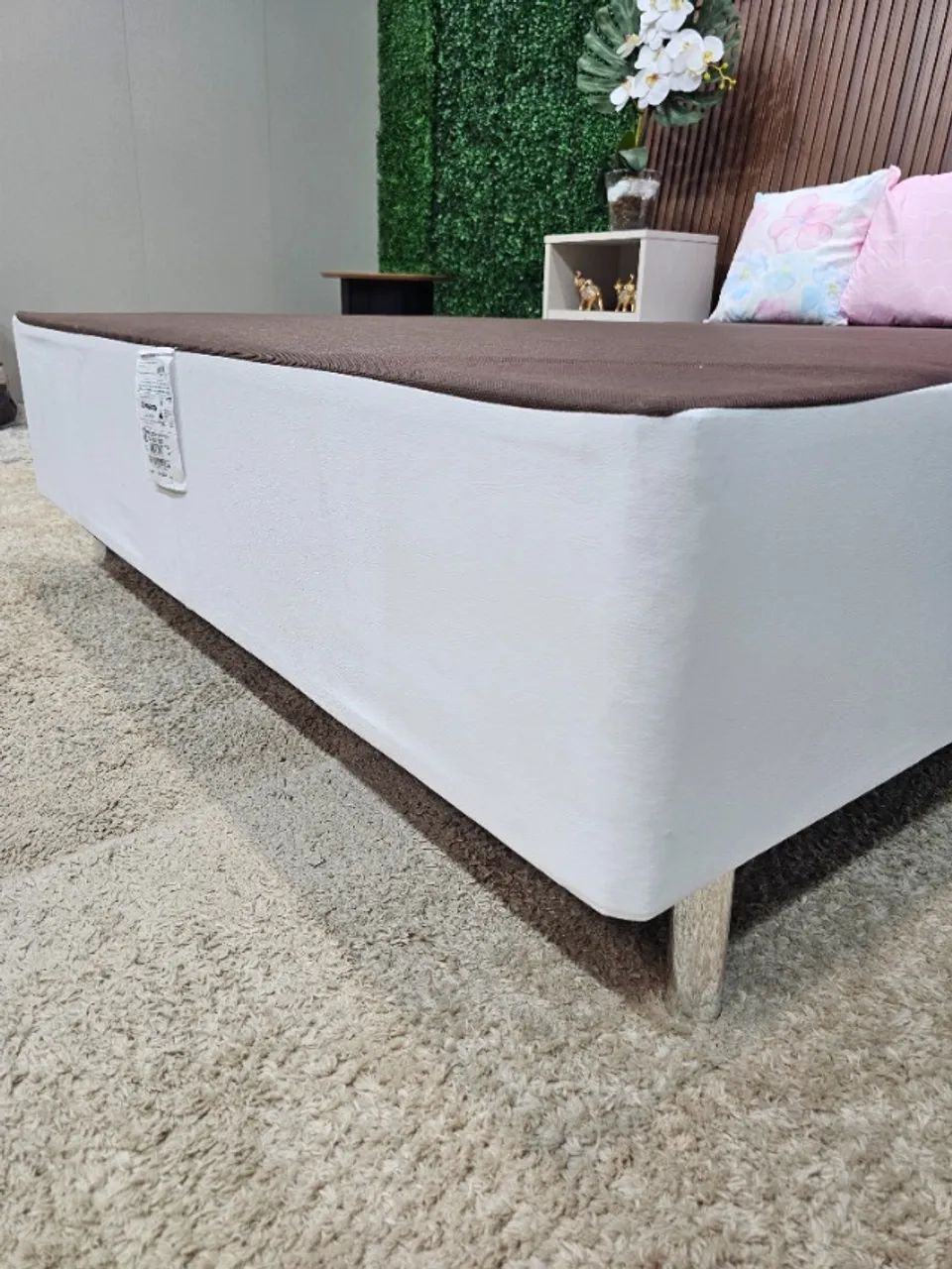 INSTA @TUDO_MOVEIS BASE BOX CASAL ORTOBOM EM CORINO - Foto 2