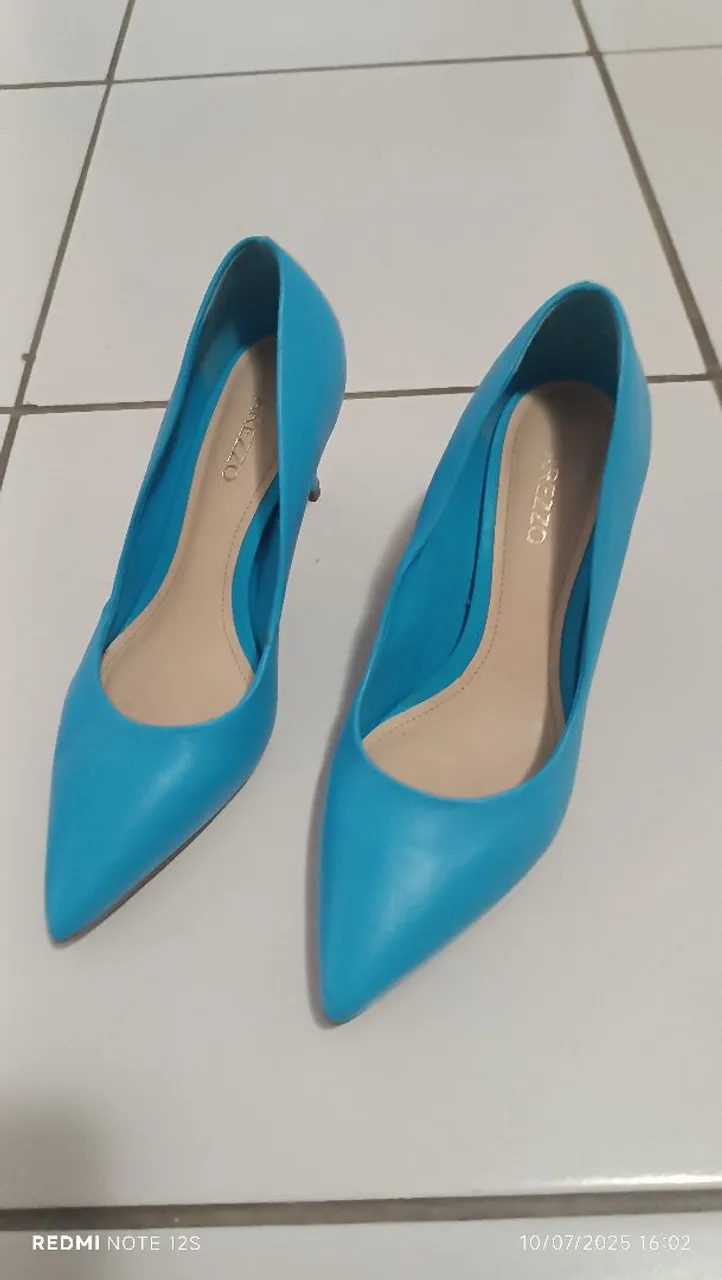 Salto Arezzo Azul Turquesa
