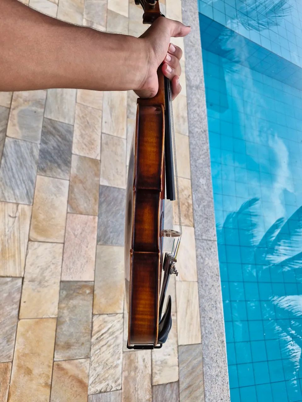 Violino harmonizado com som suave e brilhante - Foto 5