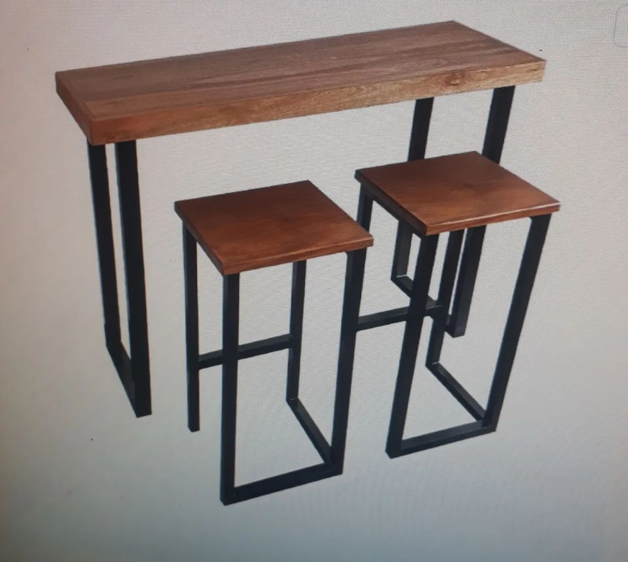 Mesa de centro com prateleira inferior - Foto 2