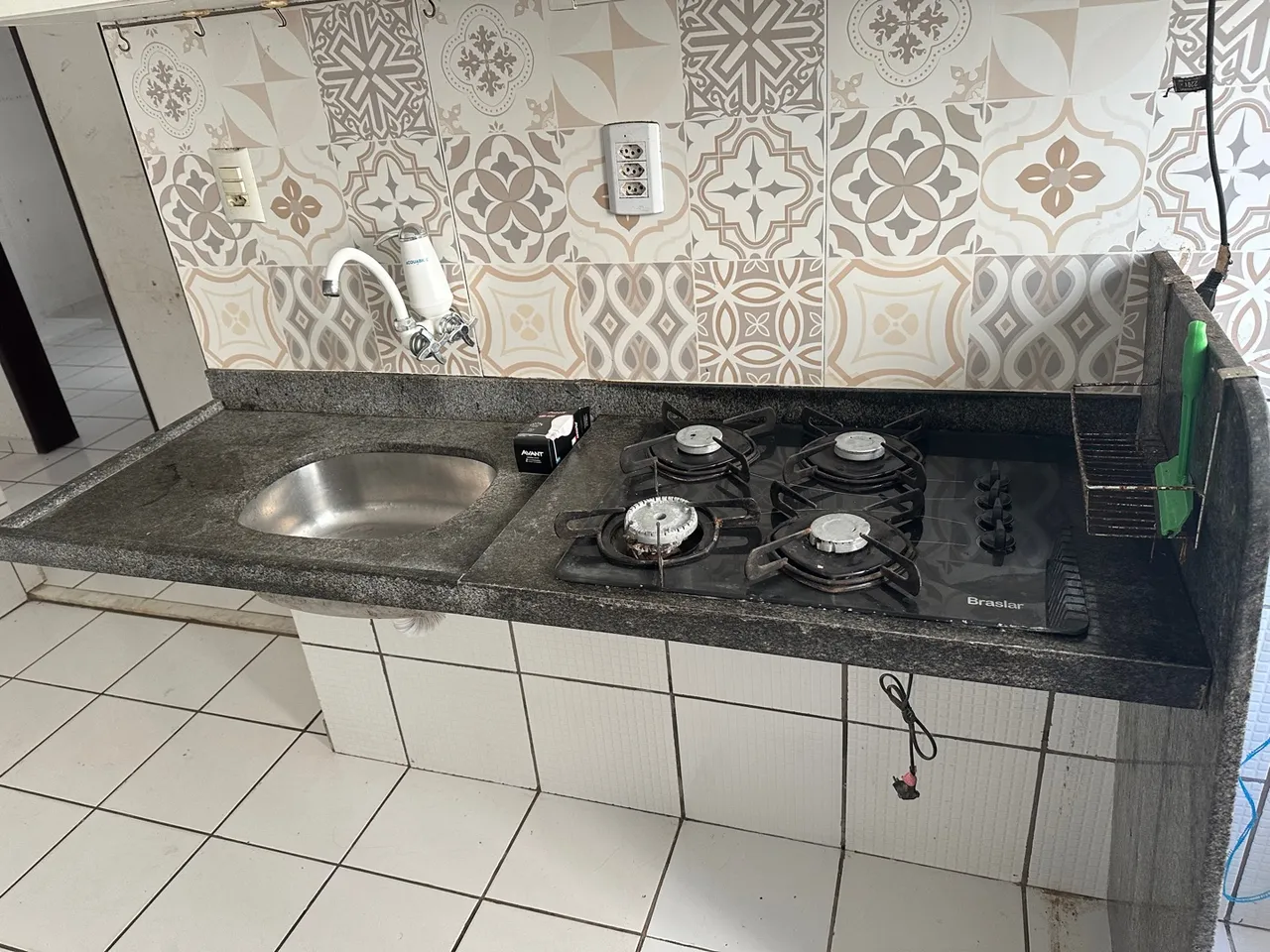 Cuba de cozinha em Mármore