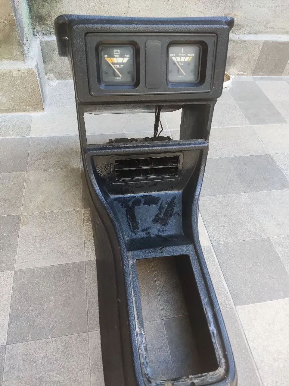 Console Central com Relógios - VW Gol/Voyage/Parati