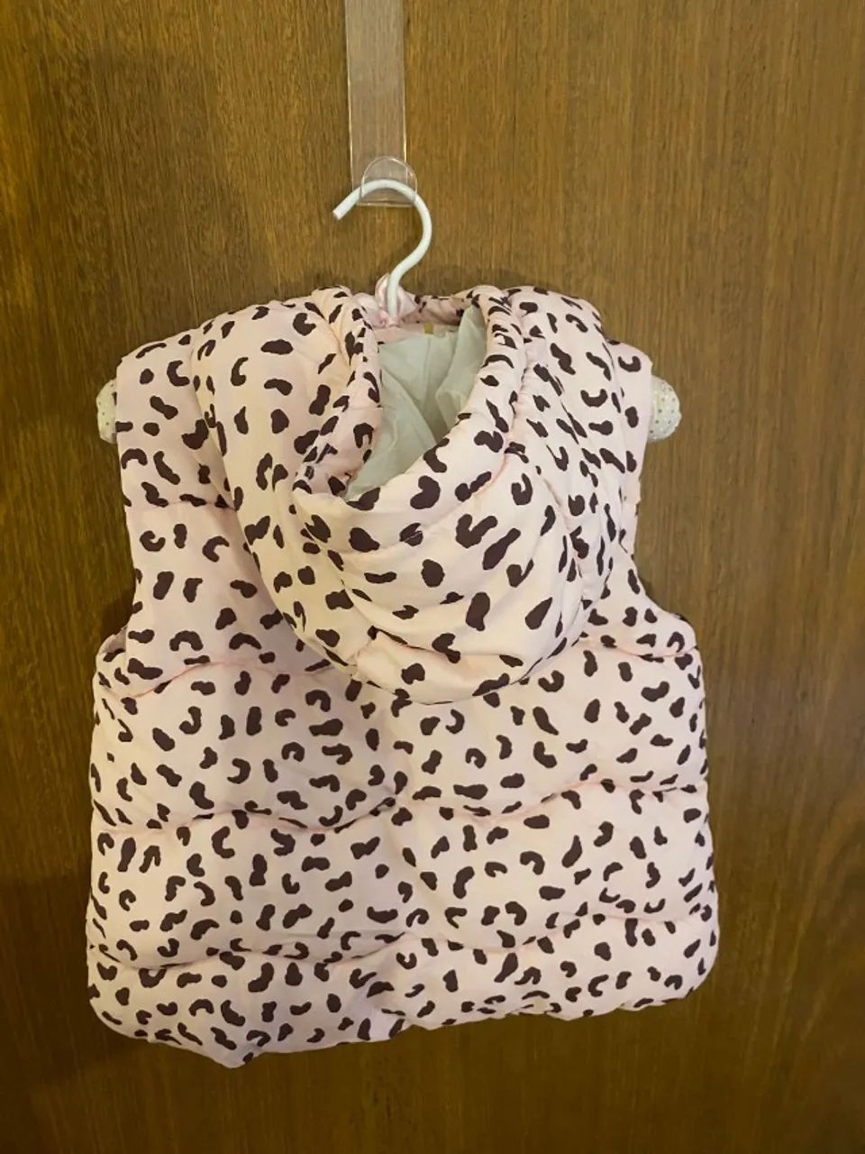 Colete infantil ZARA onça rosa - Foto 3