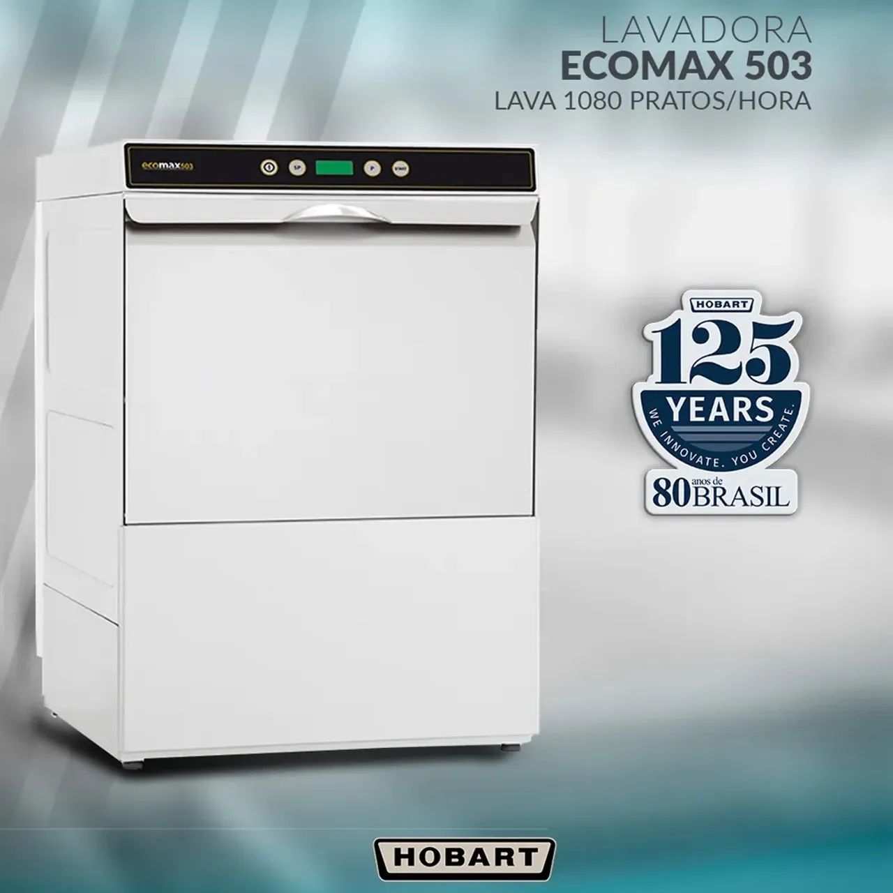 Lavadora de louças HOBART Ecomax 503 fastline - Foto 3