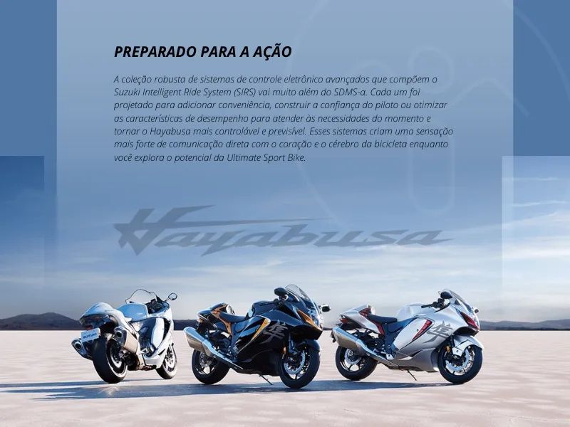 SUZUKI HAYABUSA 2023 2024 ZERO KM BRANCA ITAJAI - Foto 7