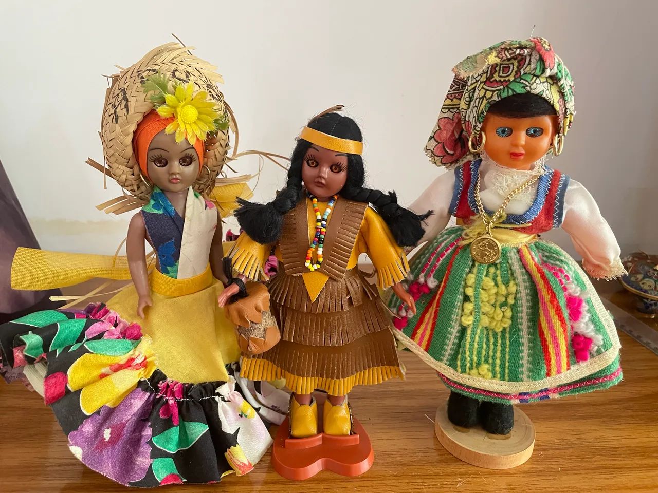 3 Bonecas Étnicas de Coleção  - Foto 3