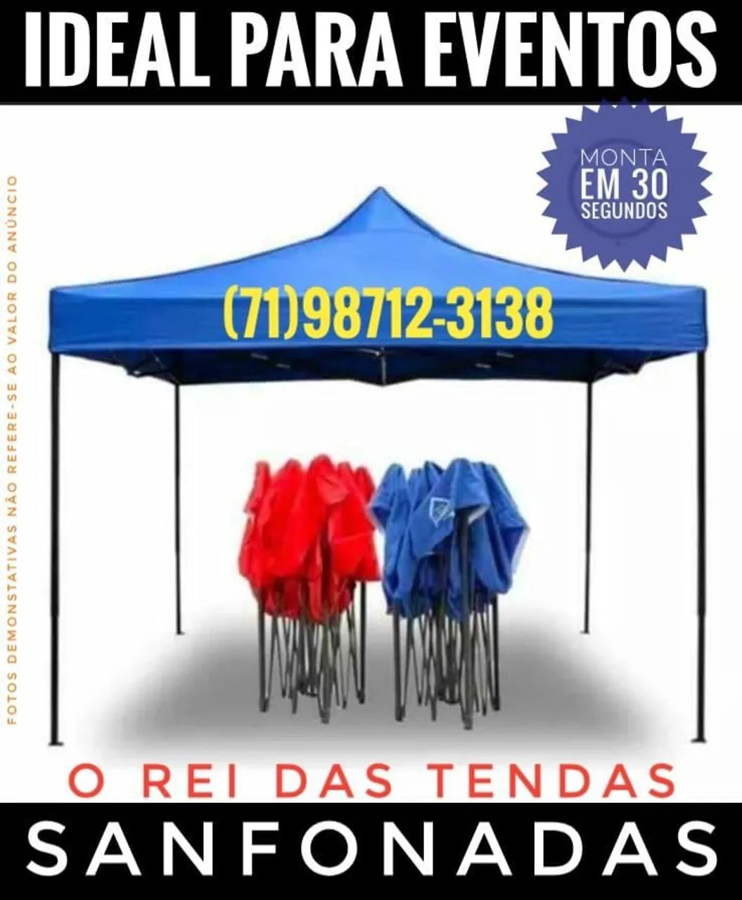 Tenda articulada toldo pronta entrega  - Foto 3