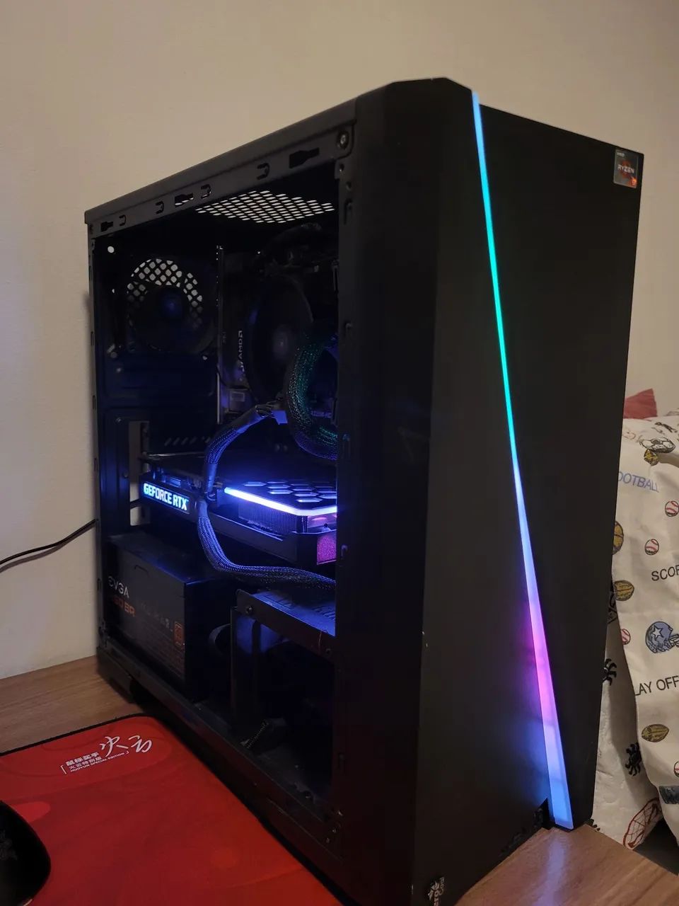 PC COM RTX 3060 e RYZEN 5 1600!
