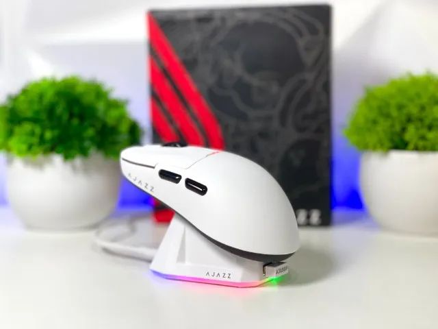 Mouse Ajazz AJ159P + Dock de Carregamento - Foto 2