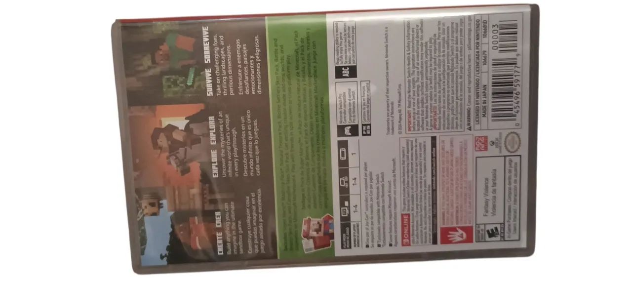 Minecraft Nintendo switch completo  - Foto 2