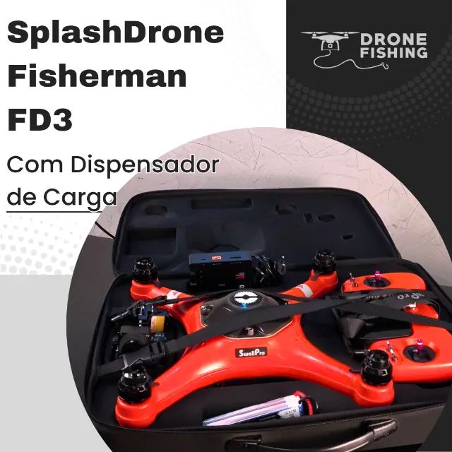 Drone à Prova d'água SplashDrone 3 - Revisado + Câmera 4K + Payload 1kg - Foto 3