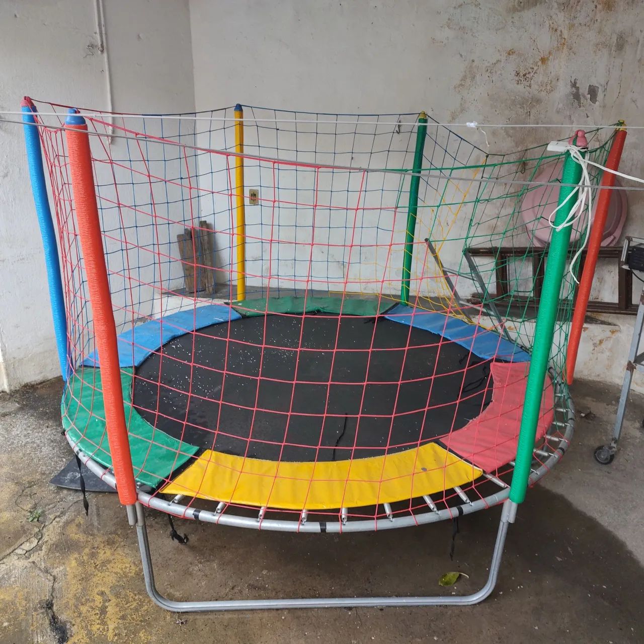 Pula Pula Cama Elástica Infantil de 2,44m / 150kg