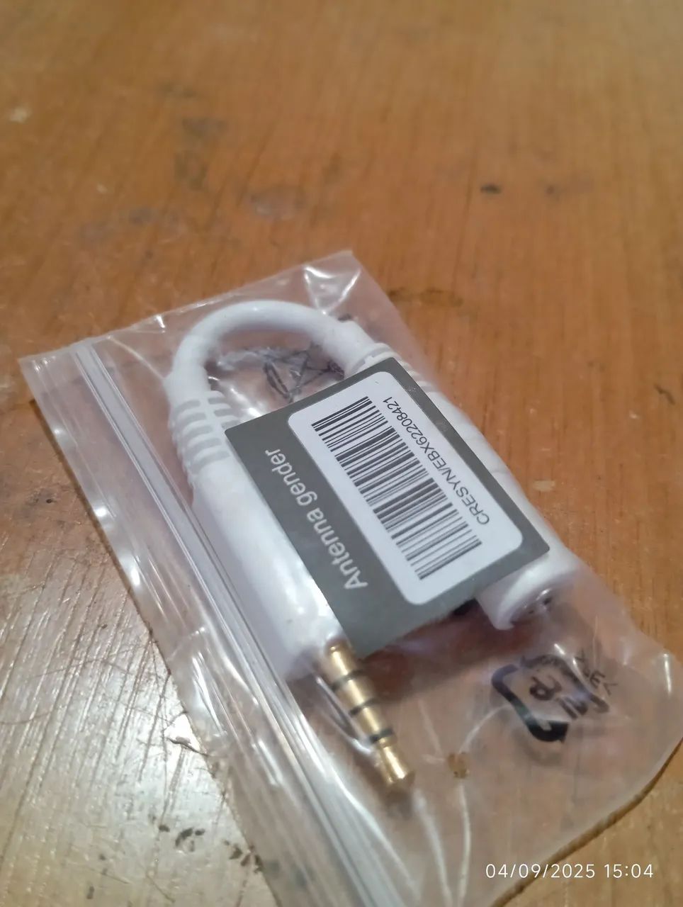 Antenna gender para celular e adaptador 