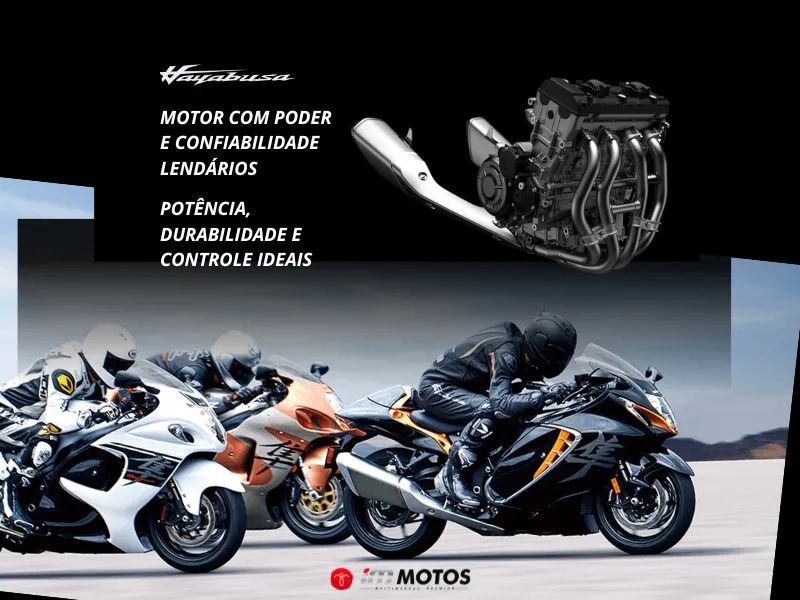 SUZUKI HAYABUSA 2023 2024 ZERO KM BRANCA ITAJAI - Foto 8