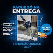 Esfregão mágico 360° - PAGUE SÓ NA ENTREGA64310338781699122