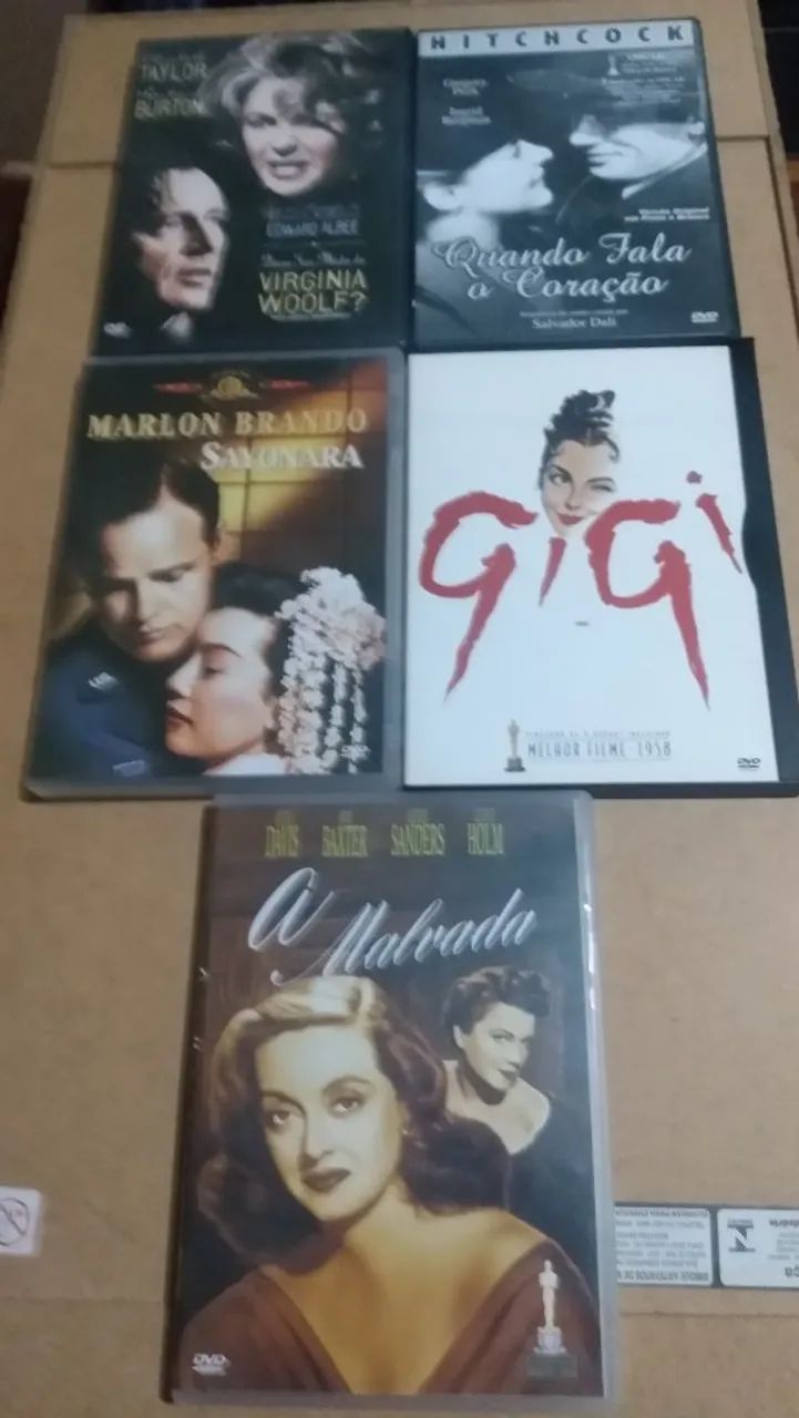 Lote 5 DVDs Clássicos(também vendo separado )