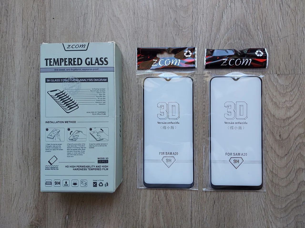 Película de Vidro Temperado 3D para Samsung A20 - Foto 3