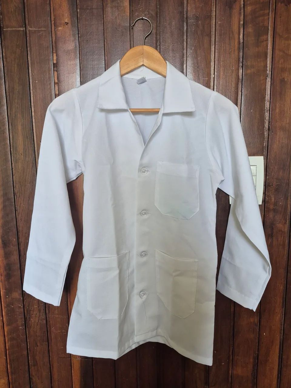 Jaleco Branco Juvenil - Foto 2