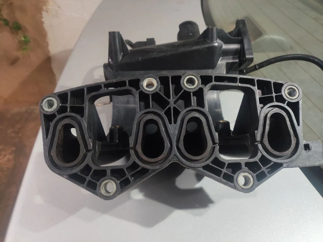 Coletor de admissão Fiat fire 8v Strada / Palio / Siena etc  - Foto 2