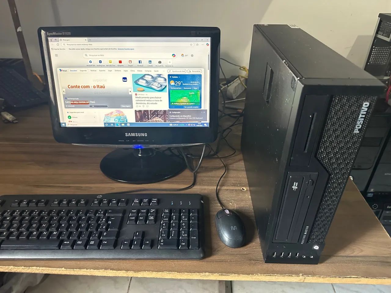 i3 completo tela 19 polegadas 699,00 garatia ssd loja com garantia e entrega 
