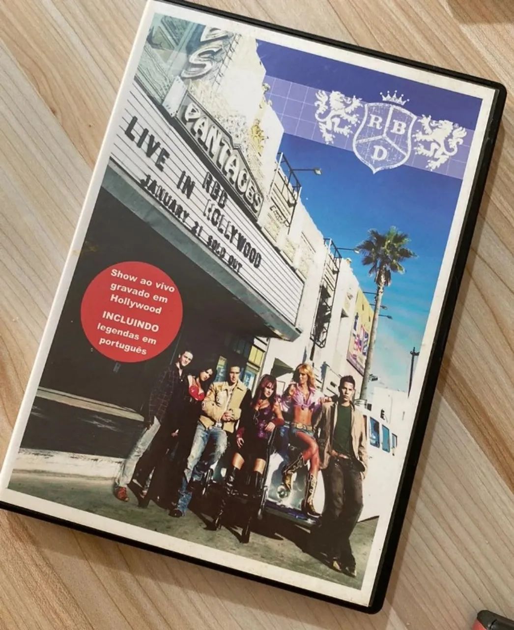 DVD RBD Live In Hollywood