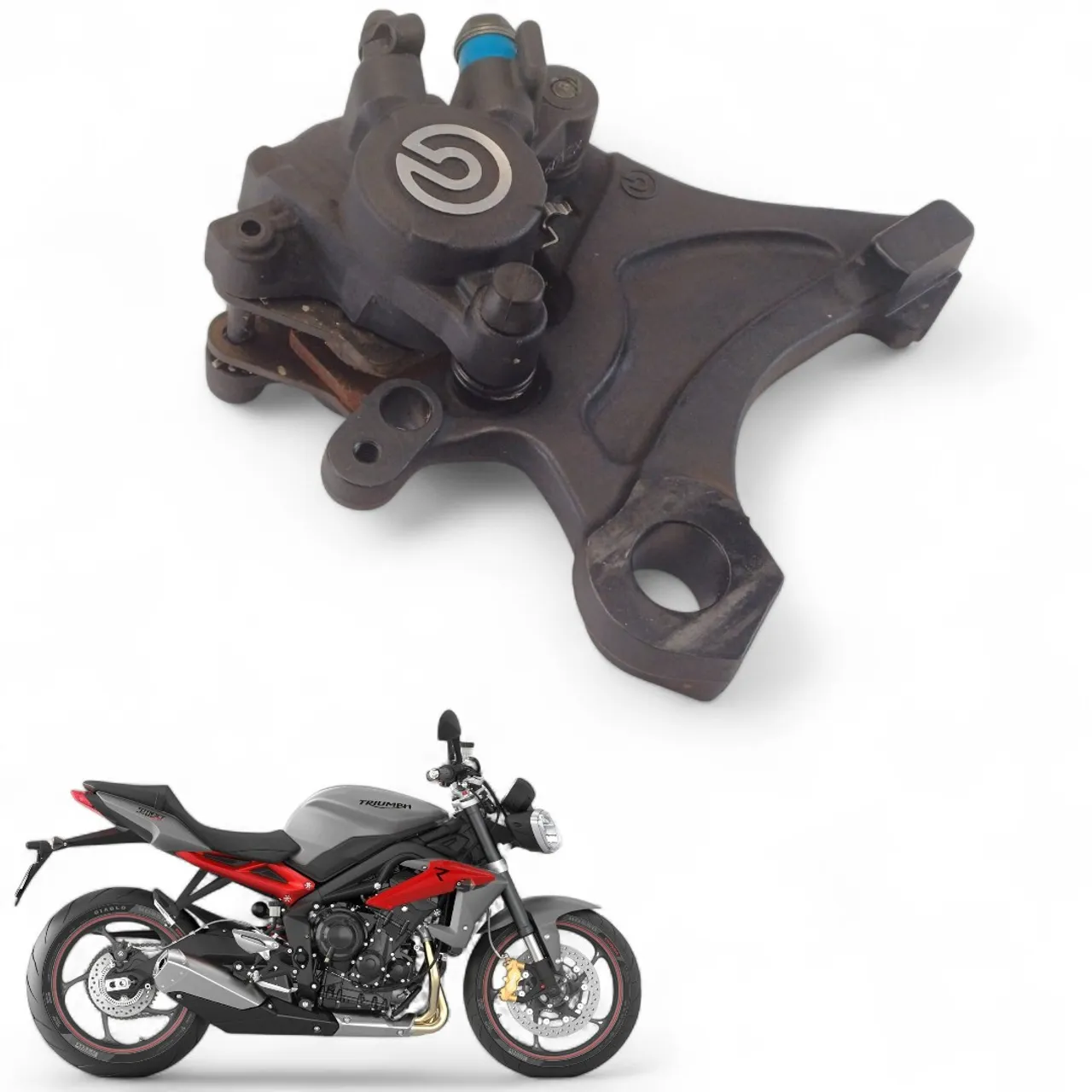 Pinça Freio Traseiro Triumph Street Triple 675 13 14 15 2016