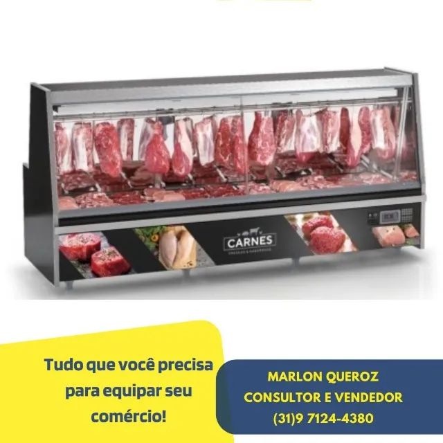 Balcão de Açougue 2,9M Gelopar