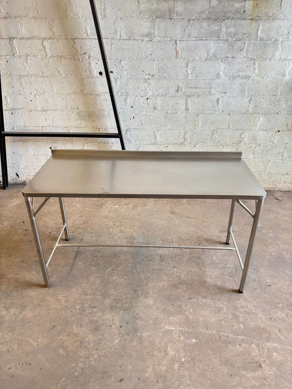 Mesa Inox reforçada industrial 
