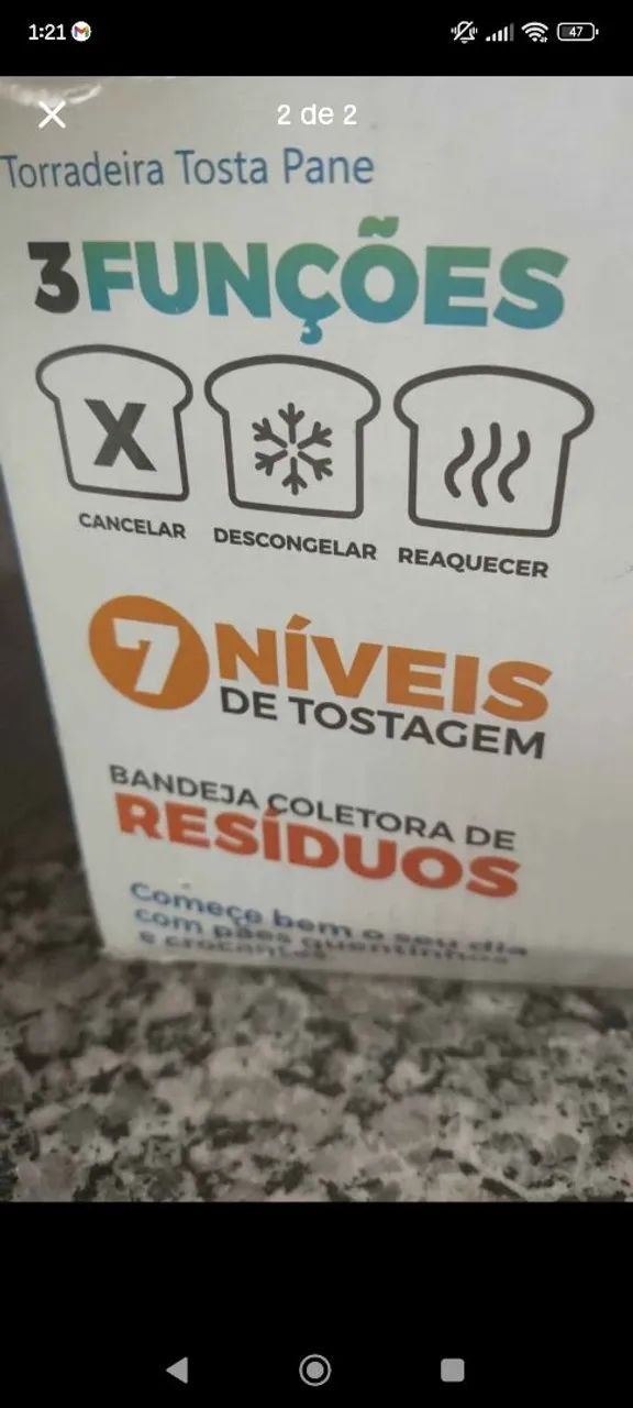 Torradeira 7 níveis  - Foto 2