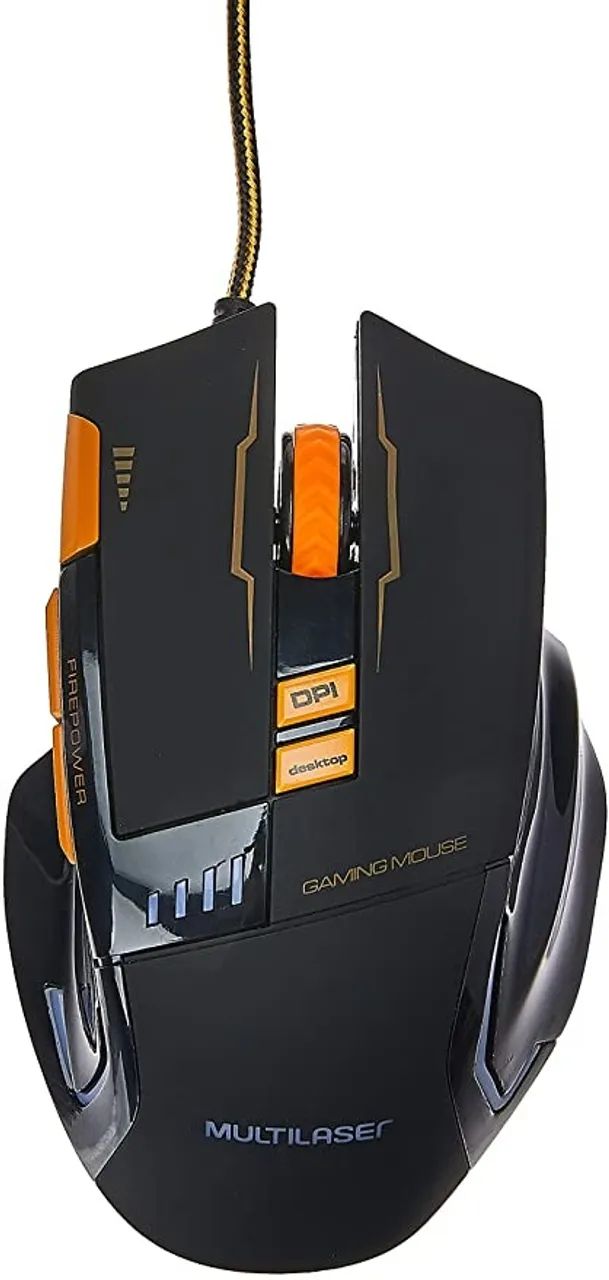 Mouse Gamer Multilaser 7D MO256 3.200DPI Com Mouse Pad - WZetta - Foto 2