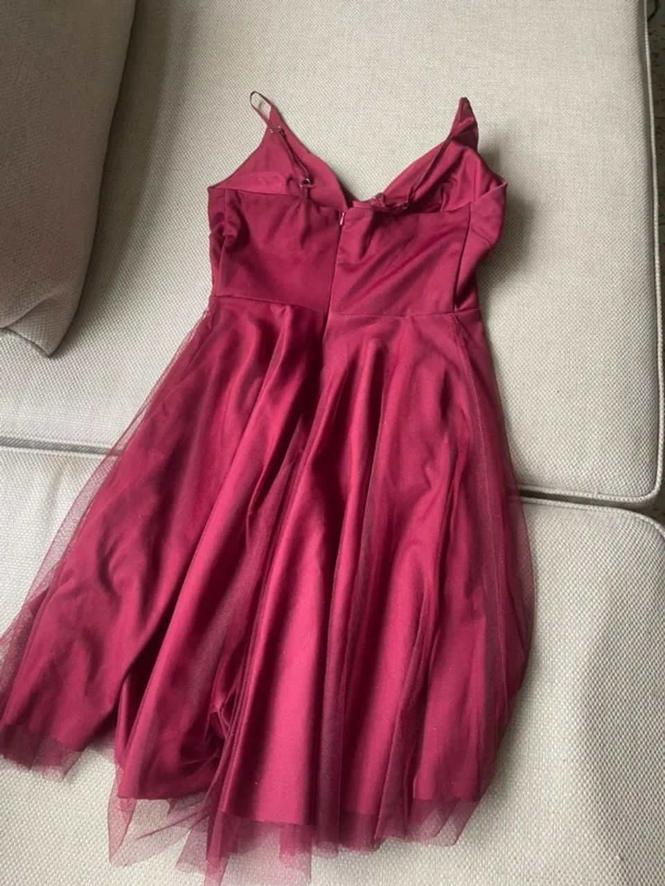 Vestido de festa vinho - Foto 3