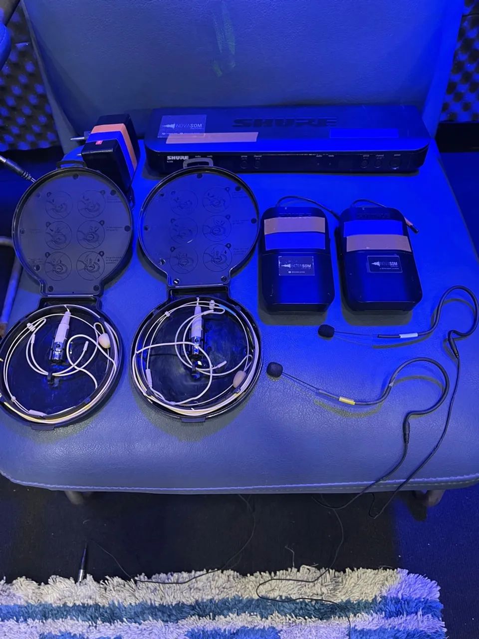 Microfone headset shure BLX Duplo  - Foto 2