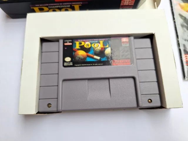 Championship Pool Original CIB Completo Super Nintendo SNES - Foto 2