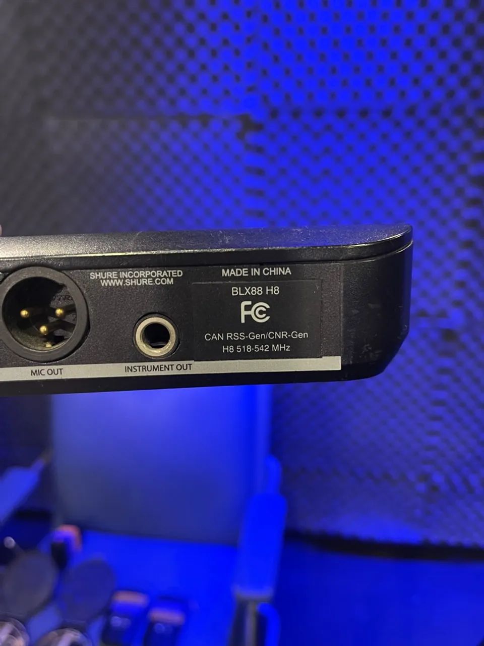 Microfone headset shure BLX Duplo  - Foto 3