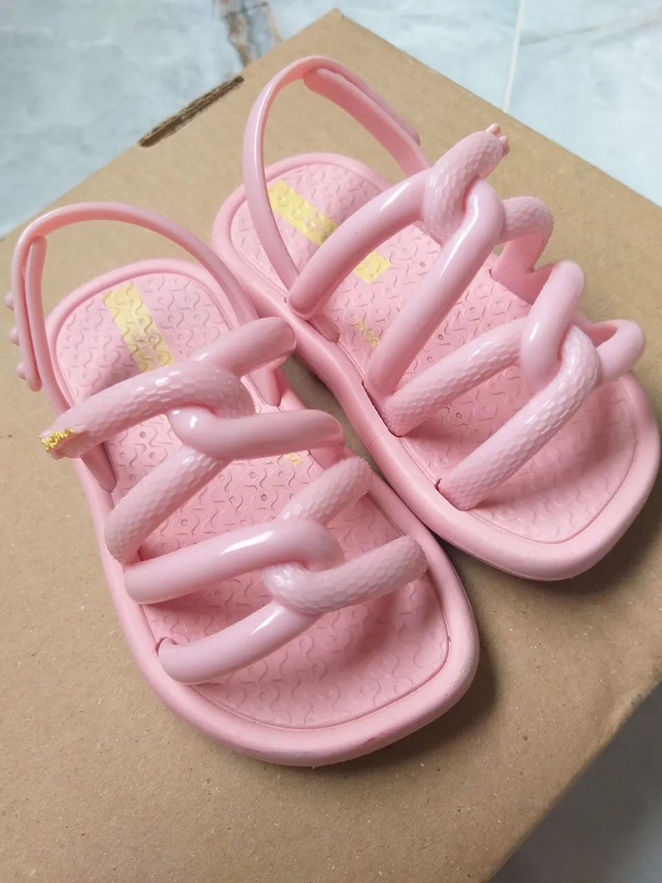 Sandália Ipanema Rosa Infantil - Foto 3