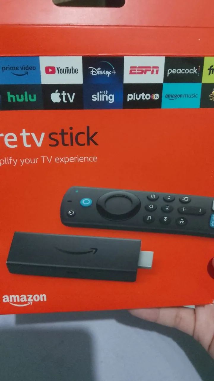 Amazon Fire TV Stick 4K - Novo - Streaming de alta qualidade