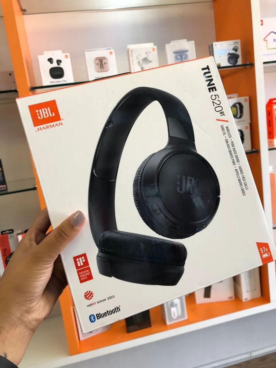 Fone JBL TUNE 520BT Original 