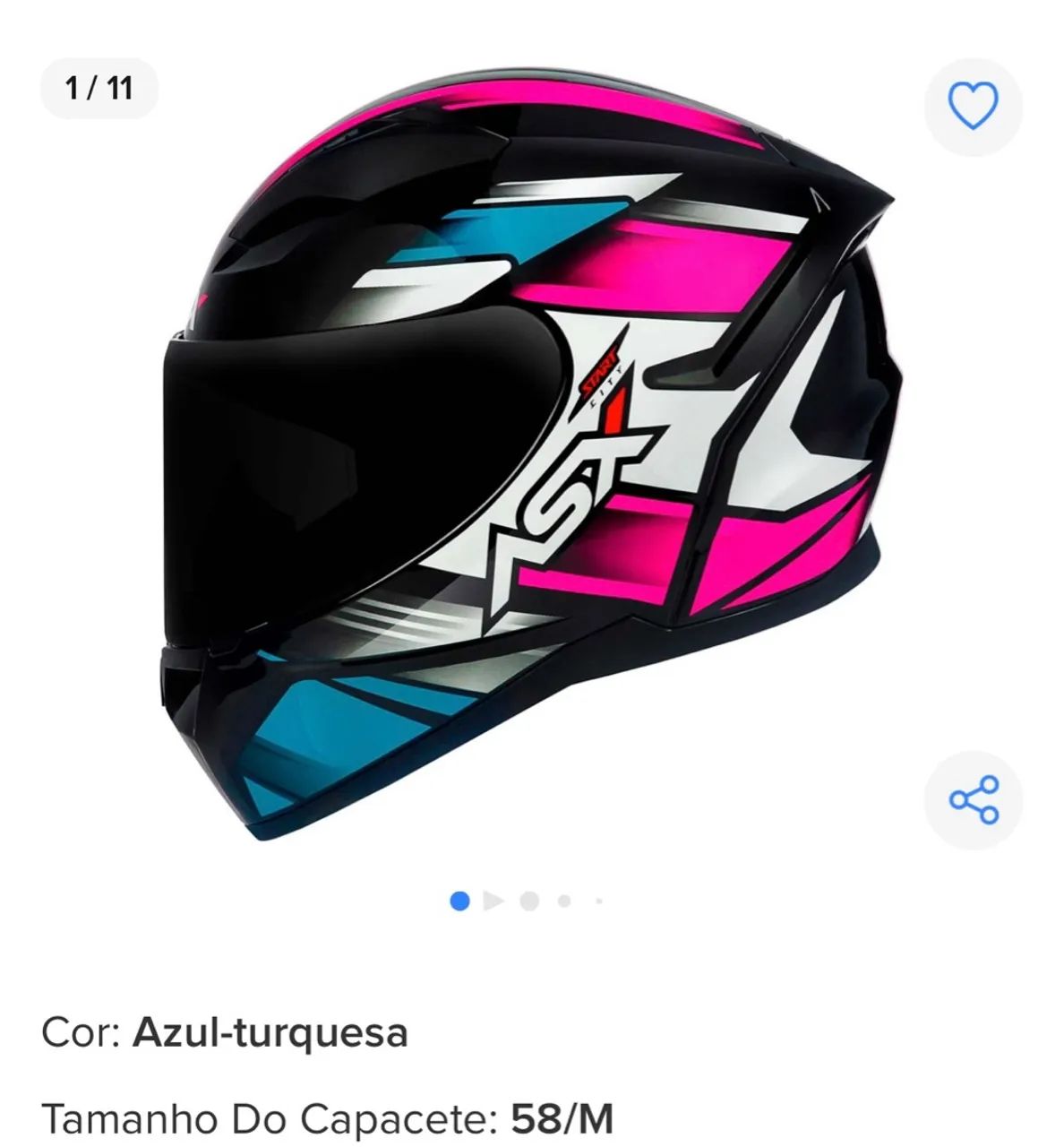 VENDO CAPACETE FEMININO/MASCULINO