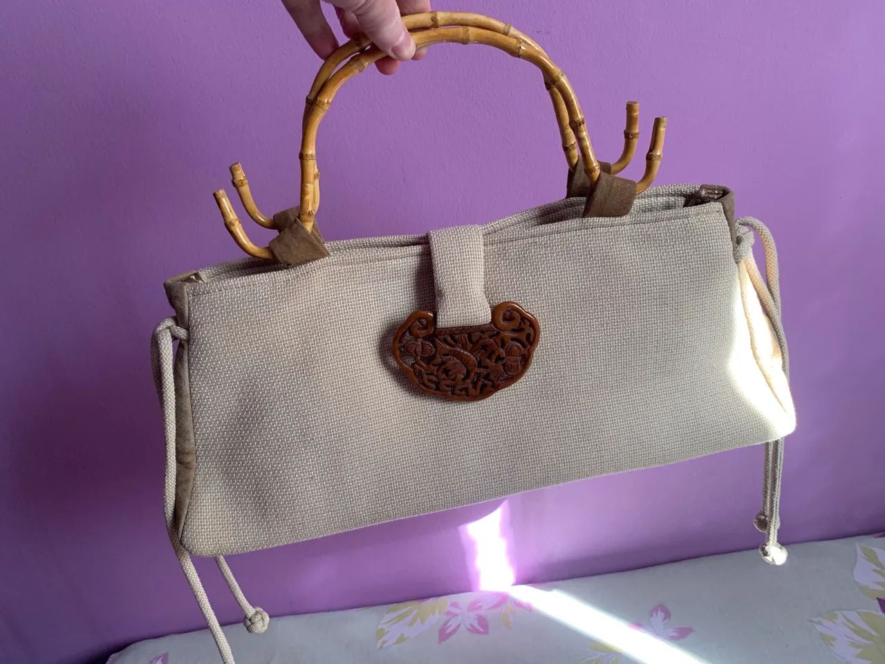 Bolsa feminina importada, de mao - Foto 2