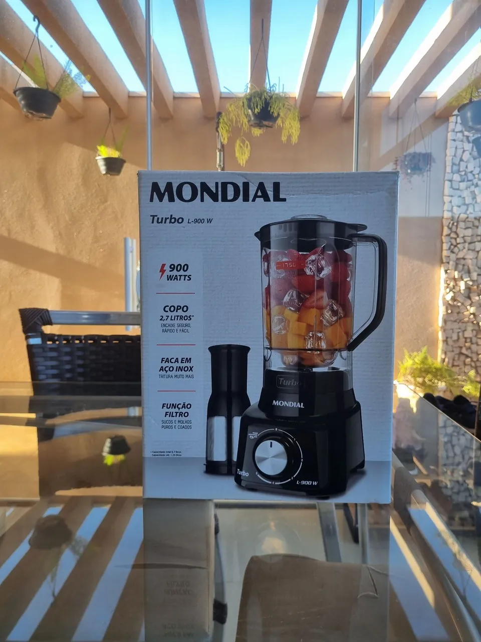 Liquidificador Mondial Turbo L-900 W 2,7 Litros