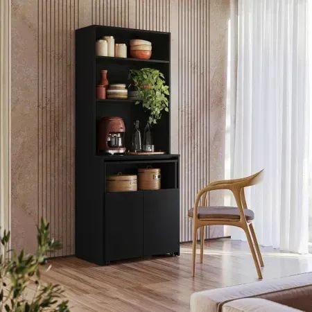Mesa de Escritório Dueto Preto NOVO - Foto 3